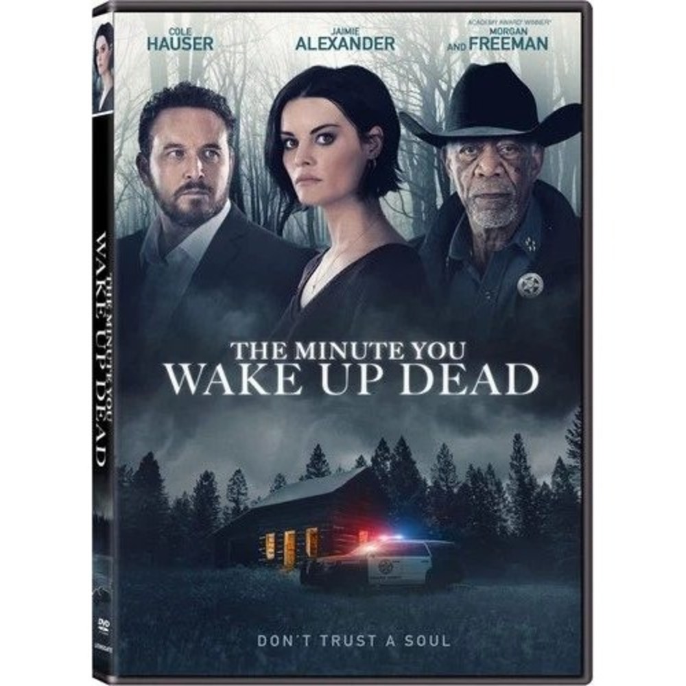 The Minute You Wake Up Dead DVD Cole Hauser Morgan Freeman Lionsgate Thriller